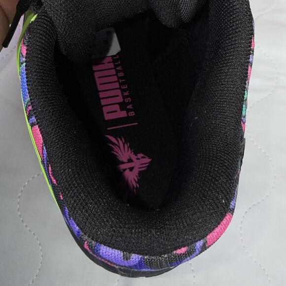 PUMA MB.04 Heem Multicolor Mesh Basketball Sneakers 310837-01 0724 Size 10.5